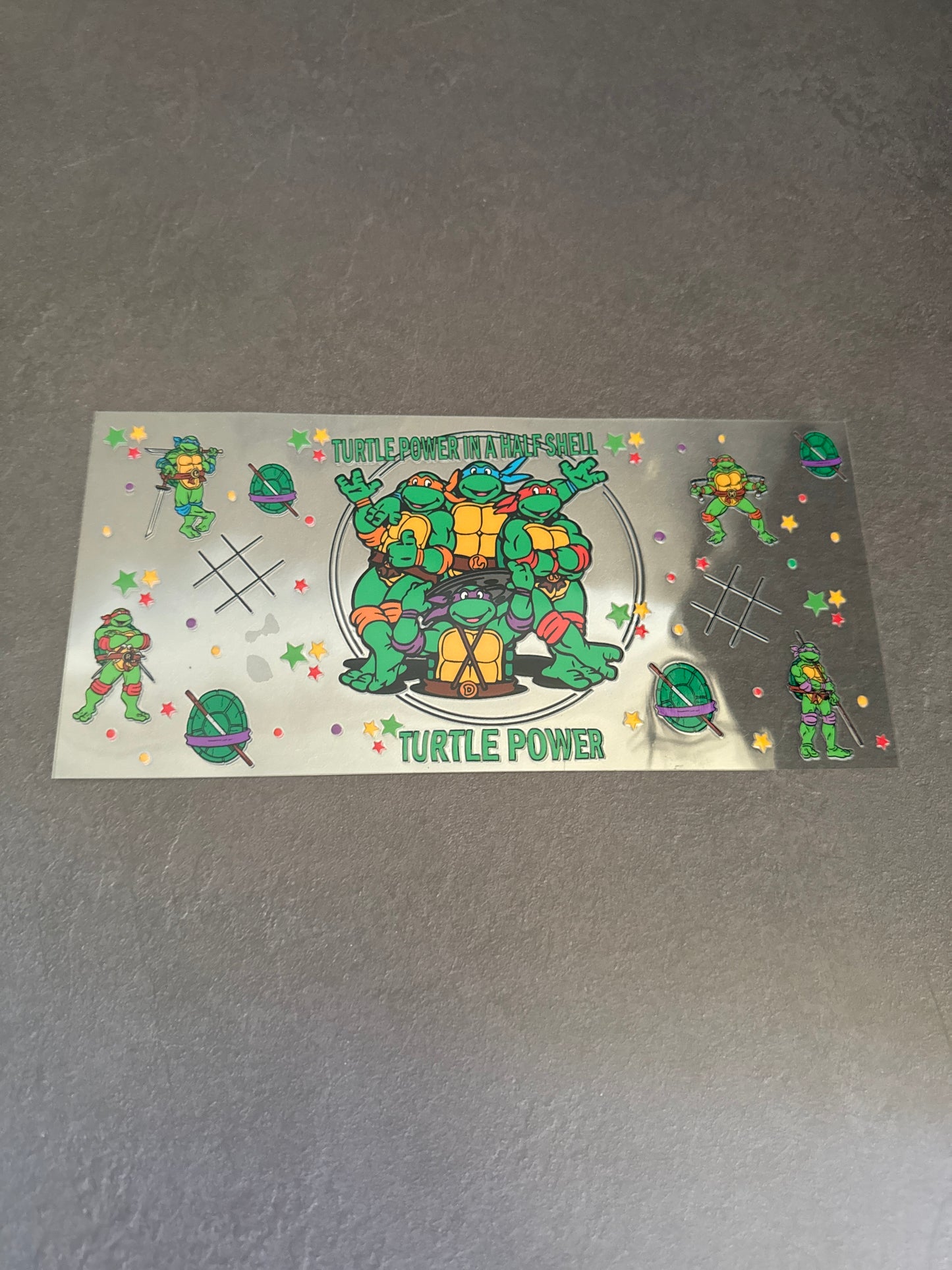 16 oz UVDTF - Turtle Power