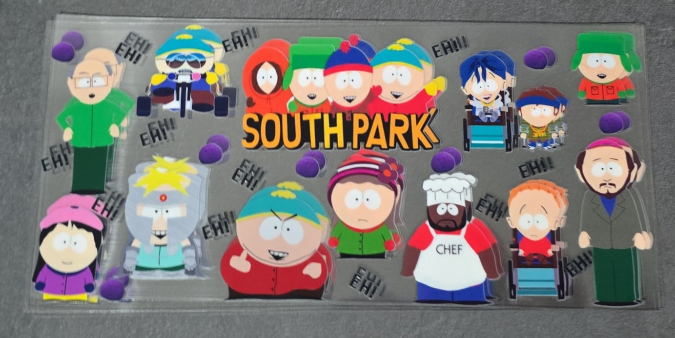 16 oz UVDTF - south park